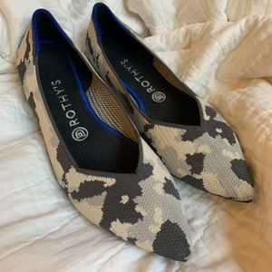 Rothy’s 9.5 Ash Grey Camo (Retired)